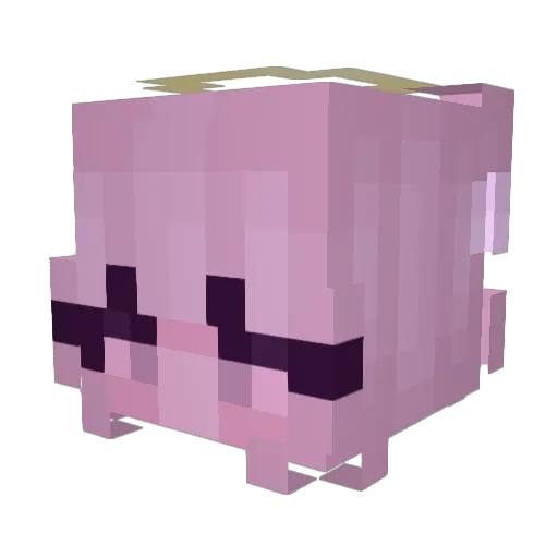 Milan1109 Minecraft avatar head, 3D render