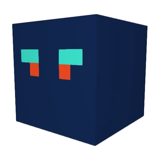 Milan_0101 Minecraft avatar head, 3D render