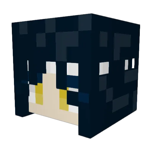 Milanesa2305 Minecraft avatar head, 3D render