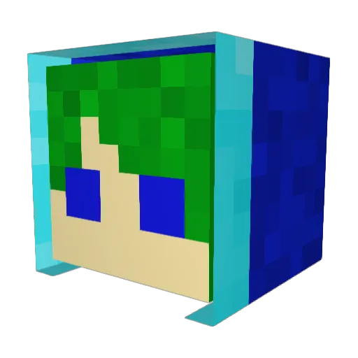 Milch1998 Minecraft avatar head, 3D render