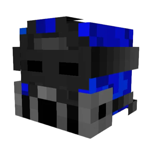 MilchPlayerHD Minecraft avatar head, 3D render