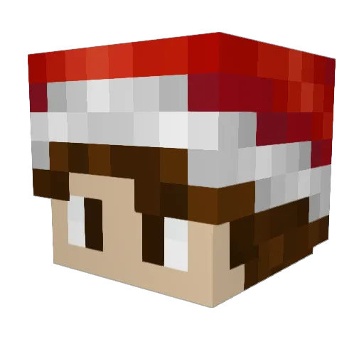 MilchkuhMax Minecraft avatar head, 3D render