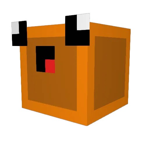 MilchreisKeksi Minecraft avatar head, 3D render