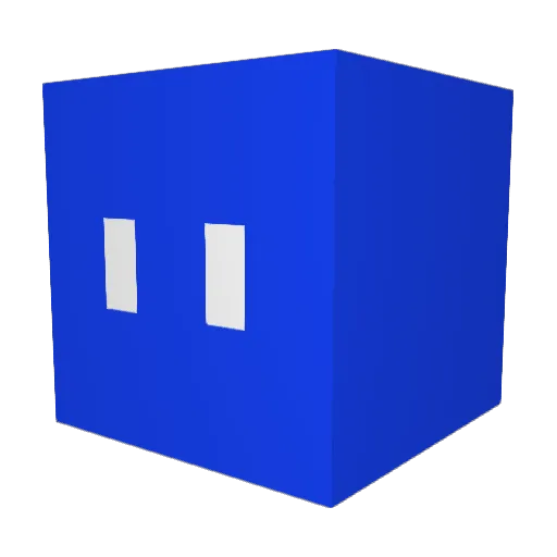 MildIrritation Minecraft avatar head, 3D render