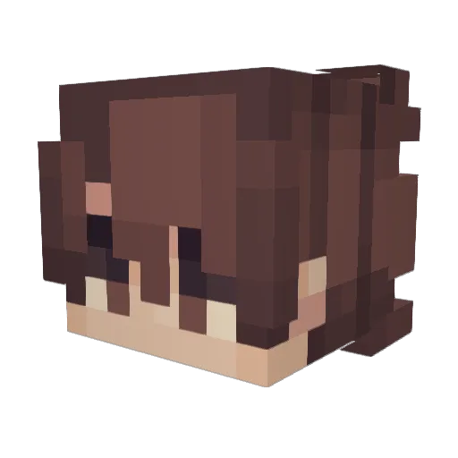 MileHighCloud Minecraft avatar head, 3D render