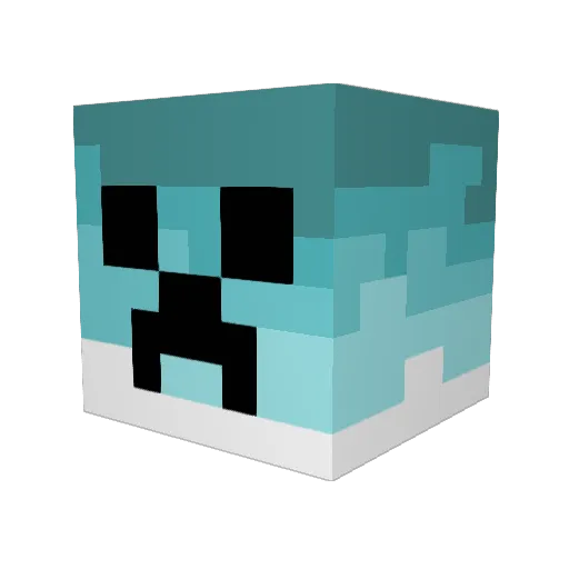 MileHighGaming Minecraft avatar head, 3D render