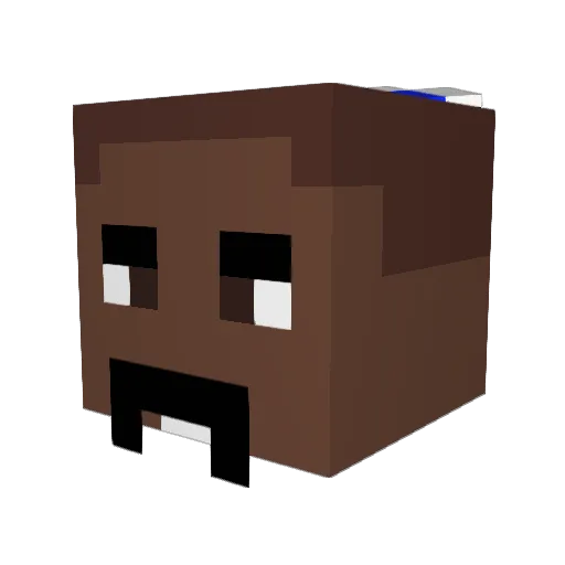MileHighYinzer2 Minecraft avatar head, 3D render