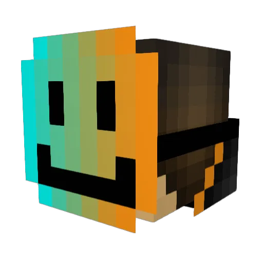 Milek3006 Minecraft avatar head, 3D render