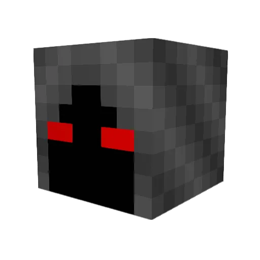 Miles418G Minecraft avatar head, 3D render