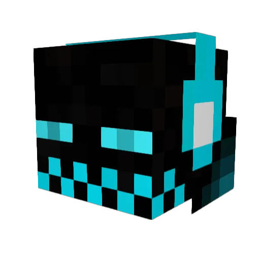 MilitaryDrop Minecraft avatar head, 3D render