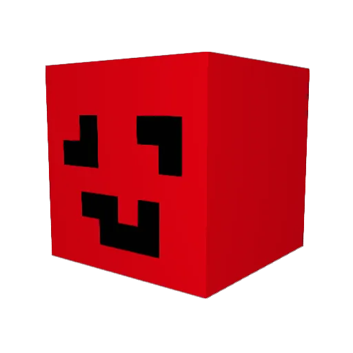 Milix333_ Minecraft avatar head, 3D render
