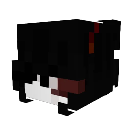 Milja1802 Minecraft avatar head, 3D render