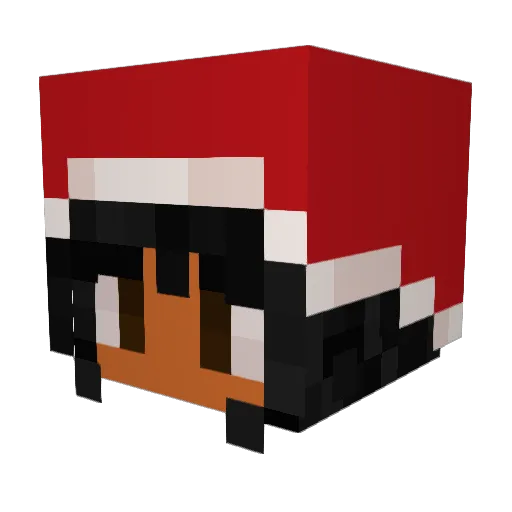 Miljaccc Minecraft avatar head, 3D render