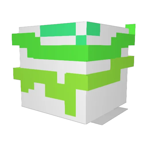 MilkChugger64 Minecraft avatar head, 3D render