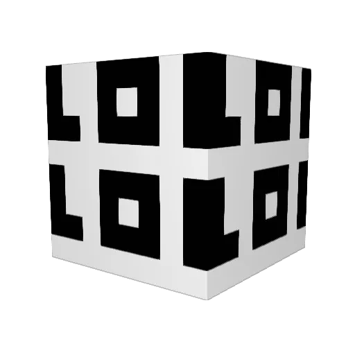 MilkFarts Minecraft avatar head, 3D render