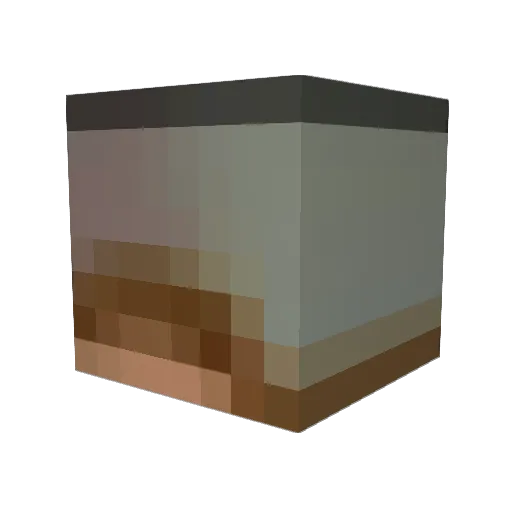 MilkMan2080 Minecraft avatar head, 3D render