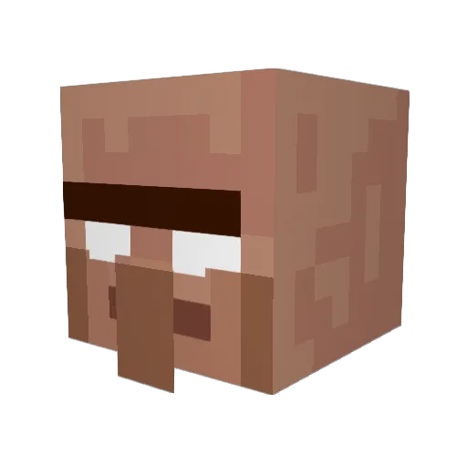 Milk_Buster69 Minecraft avatar head, 3D render