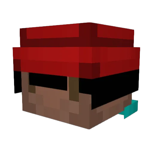 Milk_Sheikh17 Minecraft avatar head, 3D render