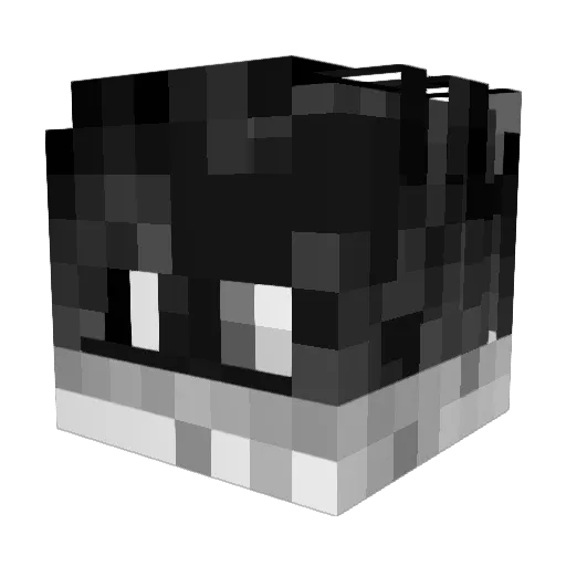 Milkcover_886 Minecraft avatar head, 3D render