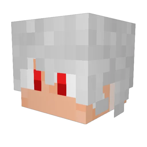 Milky_Way98 Minecraft avatar head, 3D render