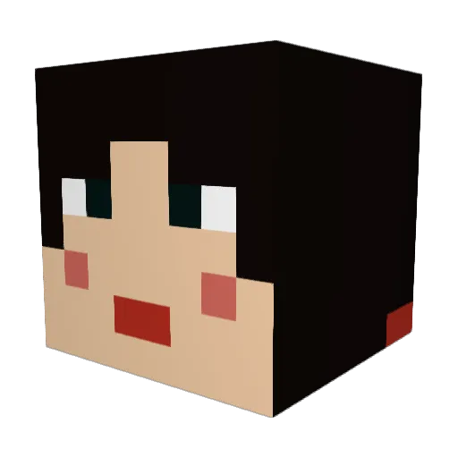 Milkypenguin123 Minecraft avatar head, 3D render