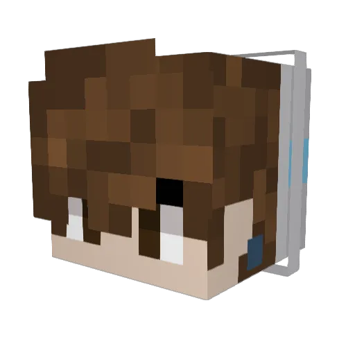 MilkywayKraken Minecraft avatar head, 3D render
