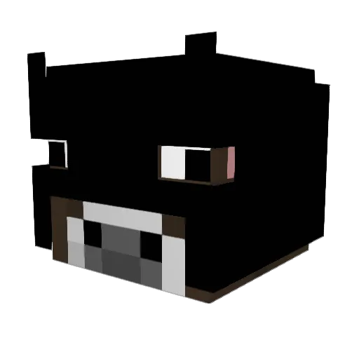 Millbuscus99 Minecraft avatar head, 3D render