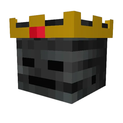 Milleliv Minecraft avatar head, 3D render
