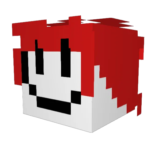 Miller0506 Minecraft avatar head, 3D render
