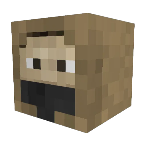 MillerDaGriller Minecraft avatar head, 3D render