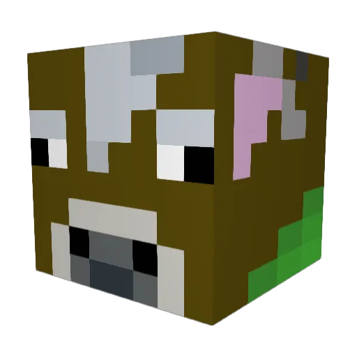 MillerMadness595 Minecraft avatar head, 3D render