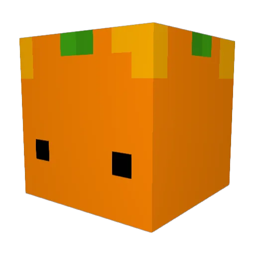 Millie4Life Minecraft avatar head, 3D render