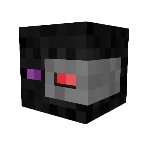 Millions9733 Minecraft avatar head, 3D render