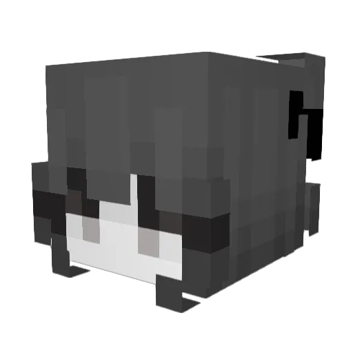 Millky420 Minecraft avatar head, 3D render