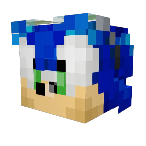 MiloGame3147 Minecraft avatar head, 3D render