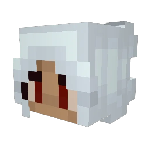 Milo_Forest Minecraft avatar head, 3D render