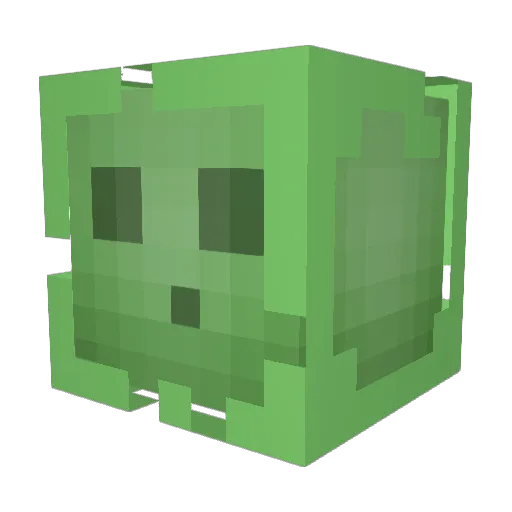 Milohnics Minecraft avatar head, 3D render