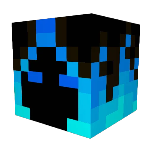 Milopatix Minecraft avatar head, 3D render