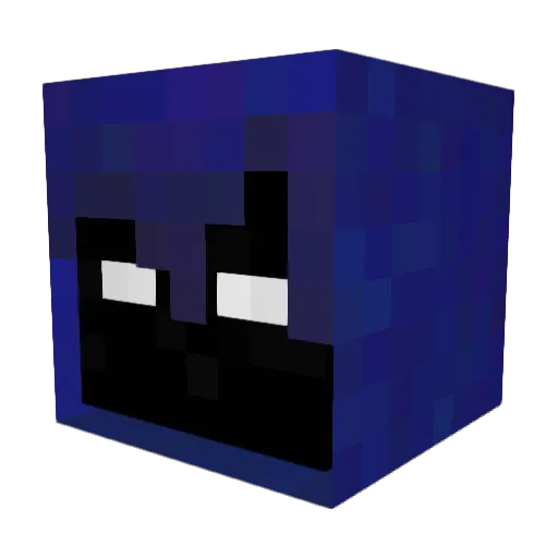 Miltane Minecraft avatar head, 3D render