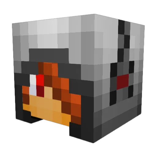 Miltoni Minecraft avatar head, 3D render