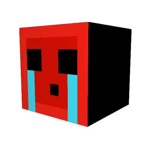 Mim2907 Minecraft avatar head, 3D render