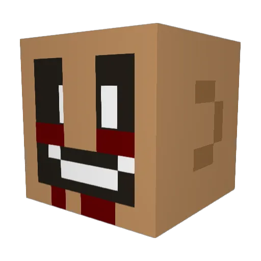 MimiKing1234 Minecraft avatar head, 3D render