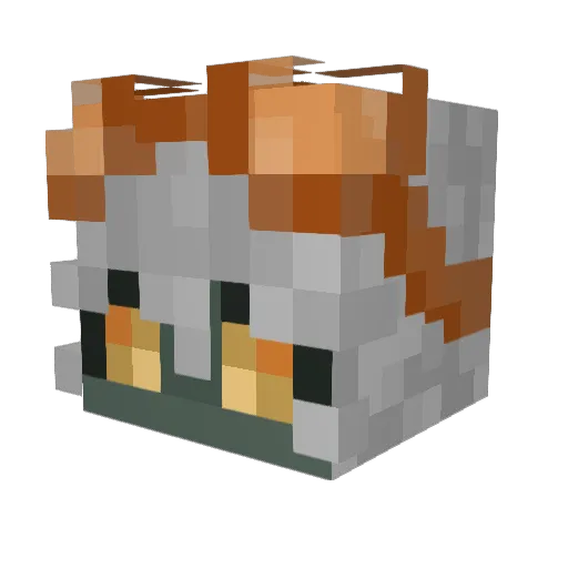MimicDraken Minecraft avatar head, 3D render