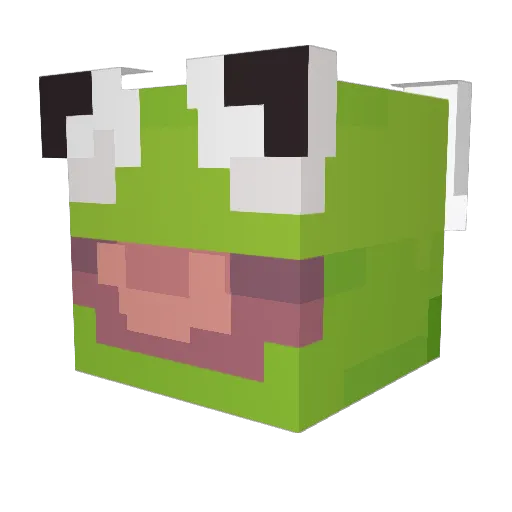 MimicJeNaKockah Minecraft avatar head, 3D render