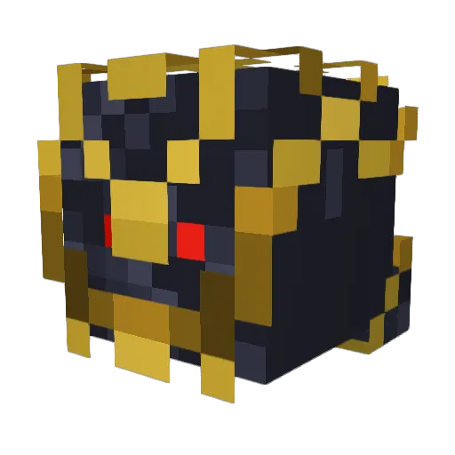 MimicKingAxl Minecraft avatar head, 3D render