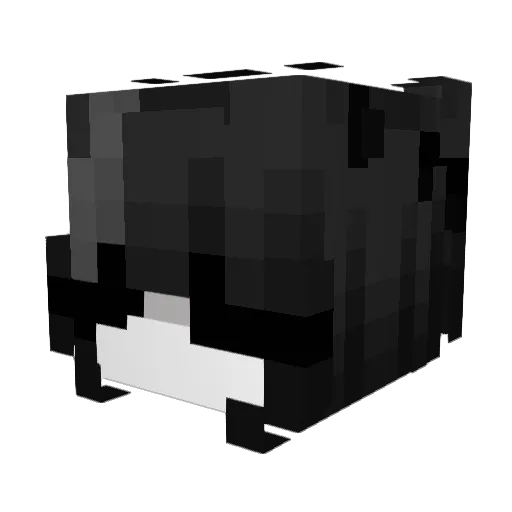 Mimii_1 Minecraft avatar head, 3D render