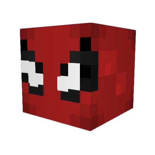 MimikyuYT Minecraft avatar head, 3D render