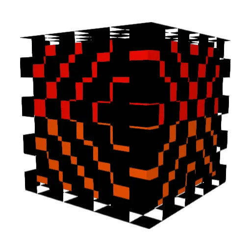 Mims_Epic Minecraft avatar head, 3D render