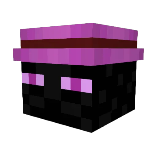 MinGamer Minecraft avatar head, 3D render