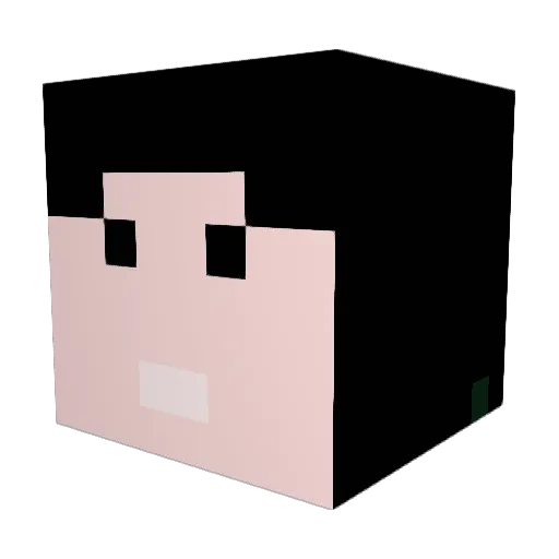 MinJai Minecraft avatar head, 3D render